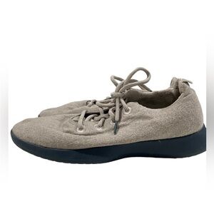 ALLBIRDS Men Sand Navy Blue Sole Wool Runners Sneakers size 11